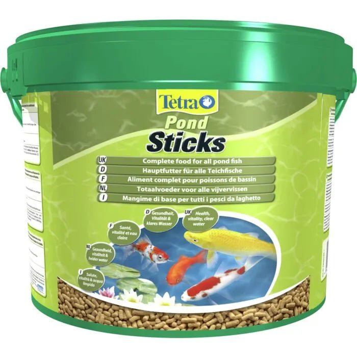 Tetra Pond Sticks 10L - Kompletna hrana za ribice u vrtu - petcorner