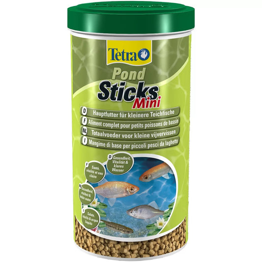 Tetra Pond Sticks Mini 135g - Kompletna hrana za ribice u vrtu - petcorner