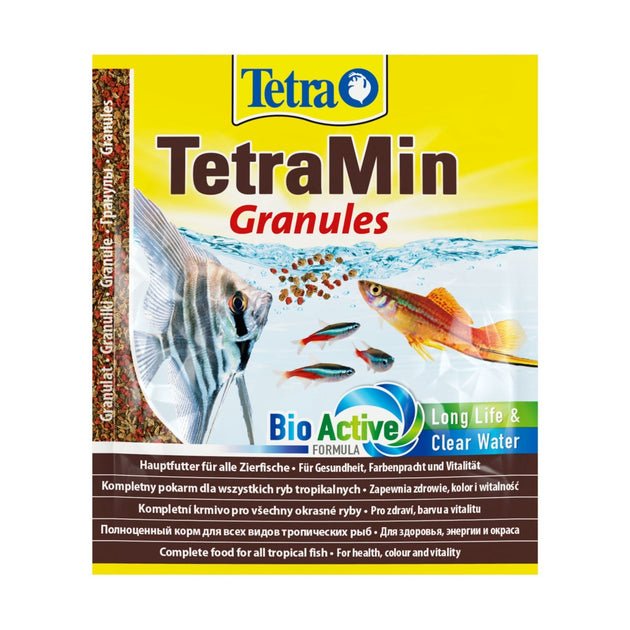 TetraMin Granules 15g - Granule za sve vrste slatkovodnih ukrasnih riba - petcorner